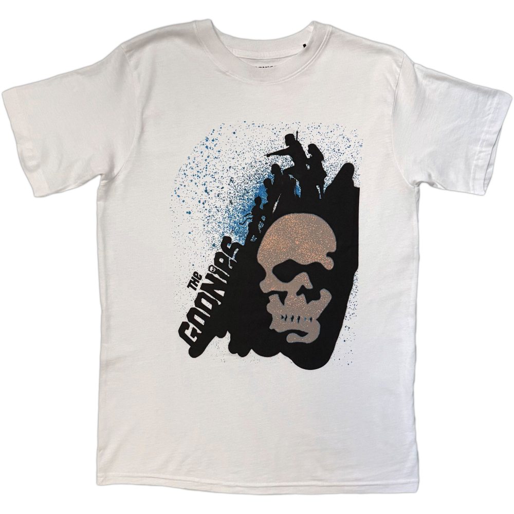 The Goonies - Skull Spray Paint Herren TShirt - Weiß